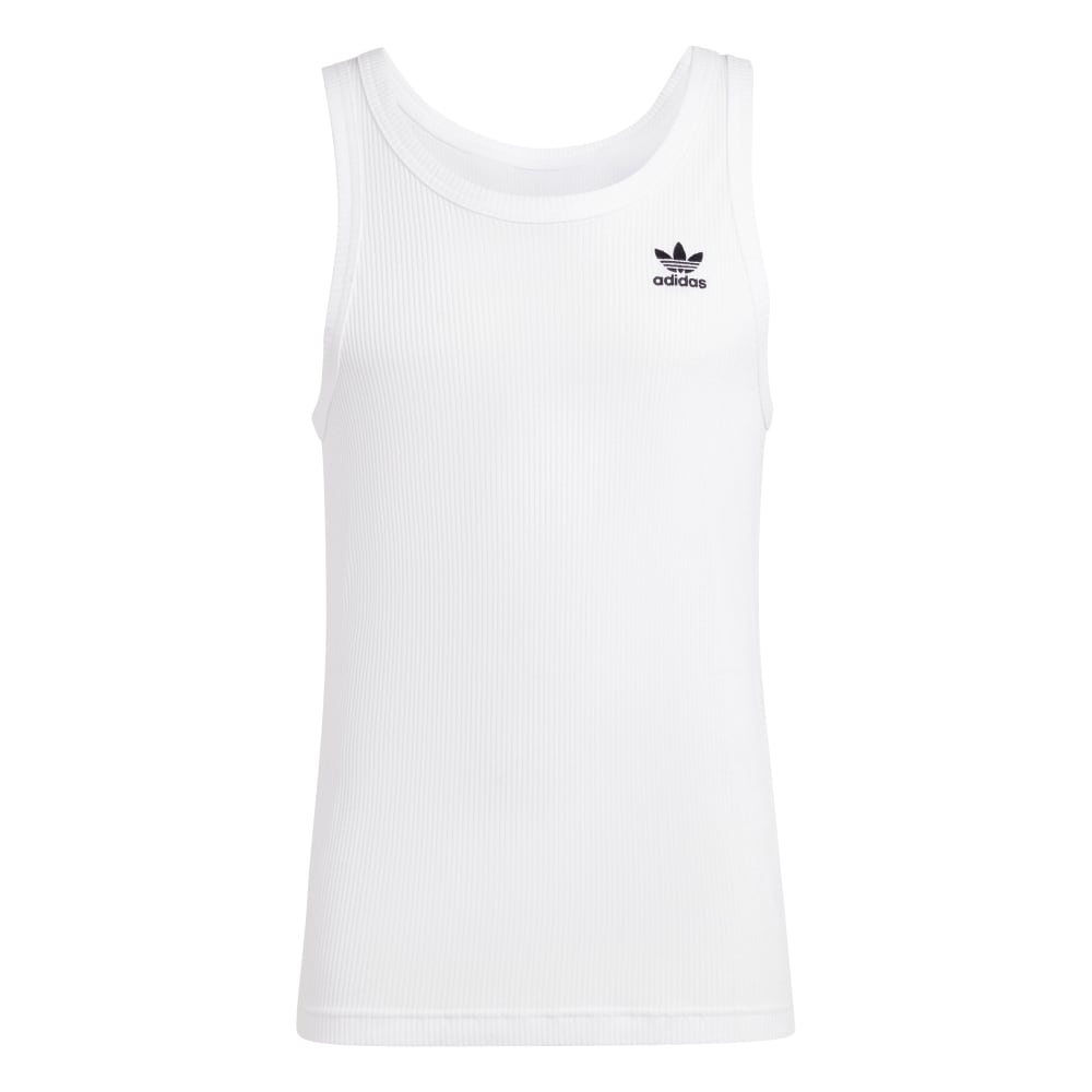 Trefoil Essentials Tank Top White