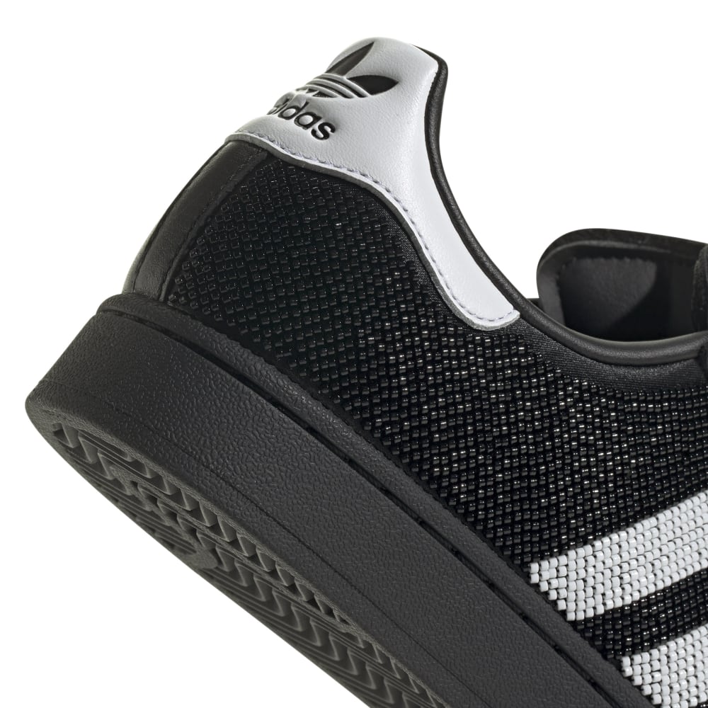 Superstar Ii Beaded Black White