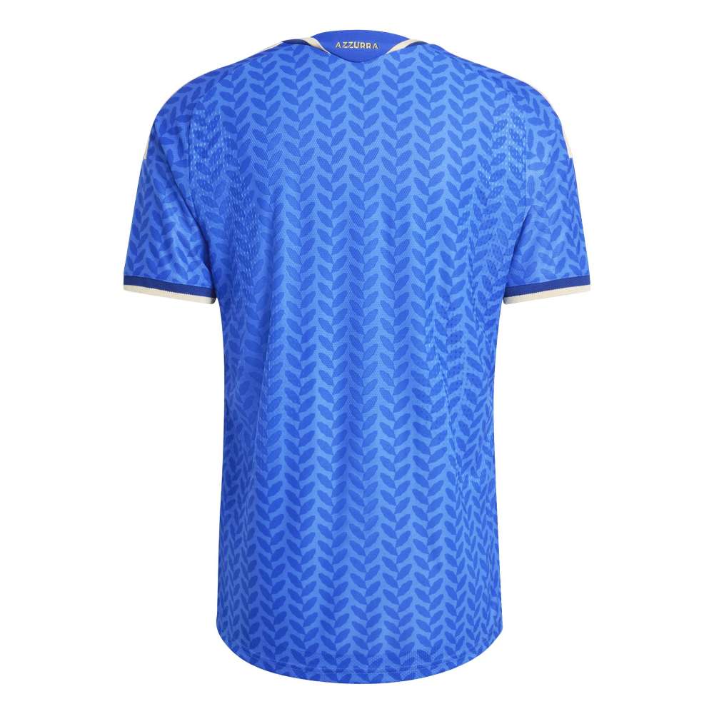 Italy 26 Home Authentic Jersey Blue