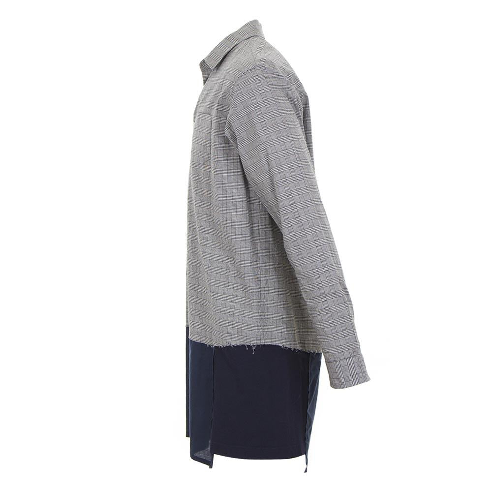 Men's Long Shirt Grey