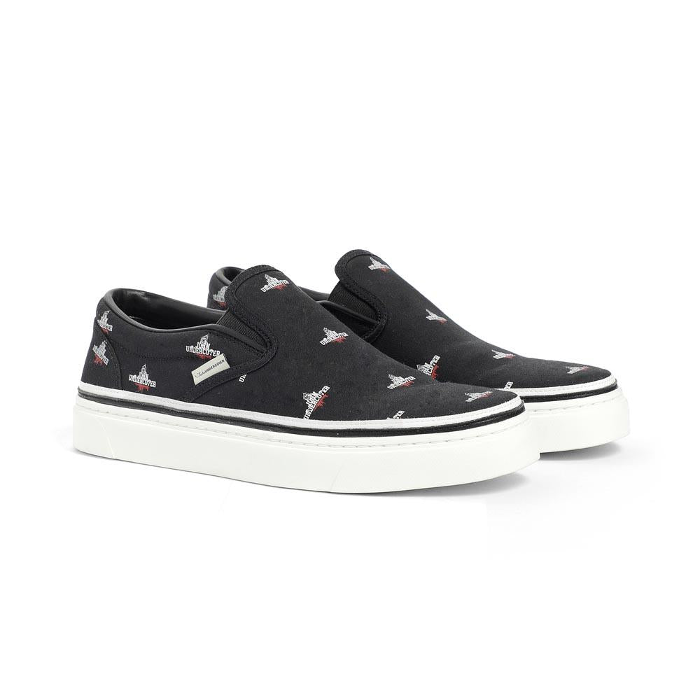 Men's S ipon Sneakers A   Over Print Nero
