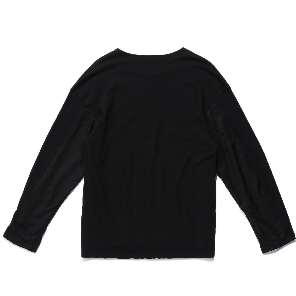 Men's Long Sleeves Bug Checker Black
