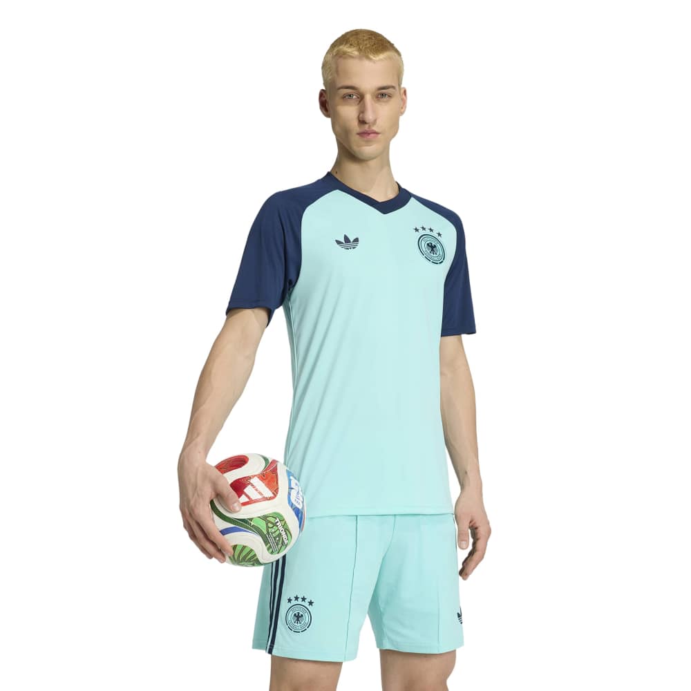 Germany 26 Away Pre Match Jersey Turquoise