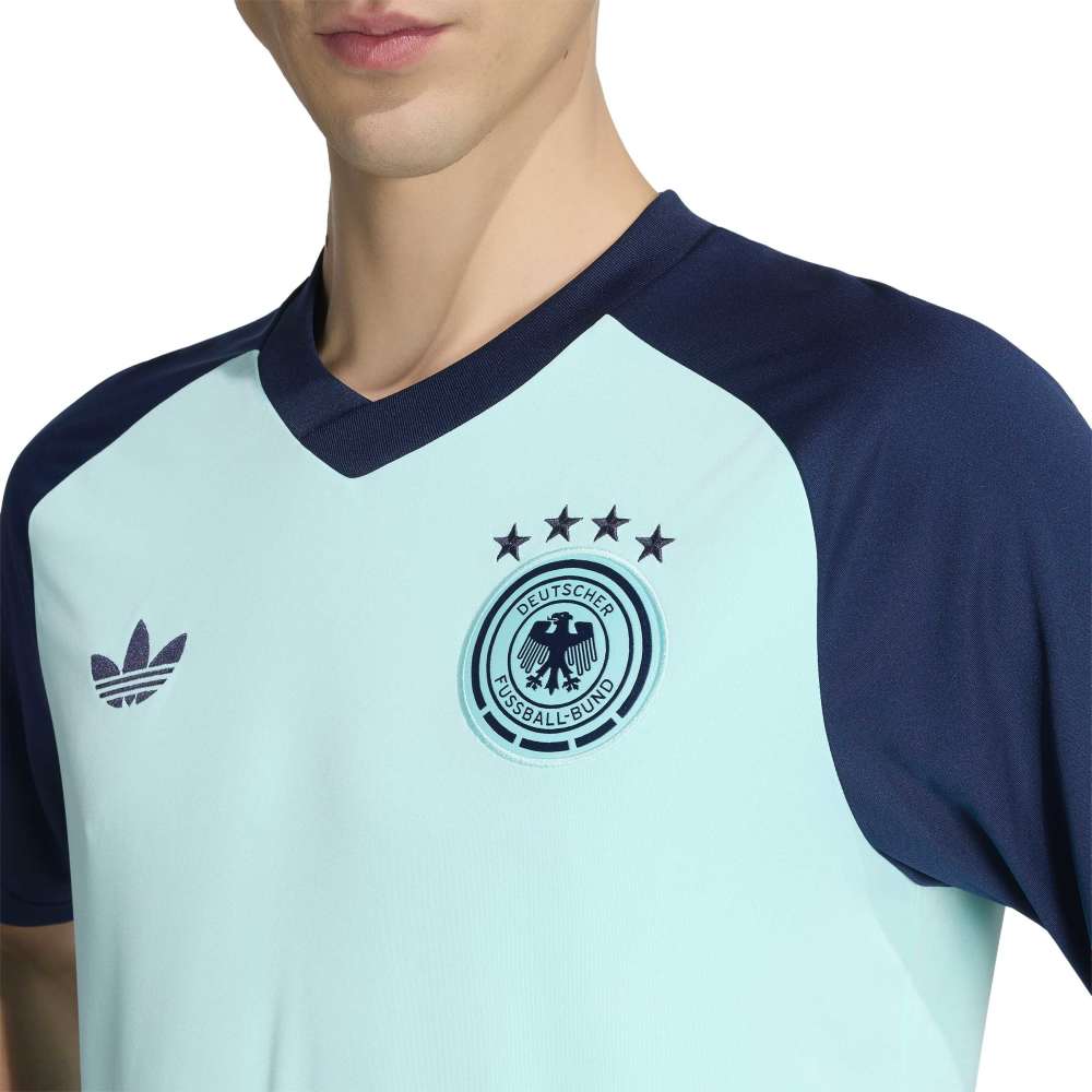 Germany 26 Away Pre Match Jersey Turquoise
