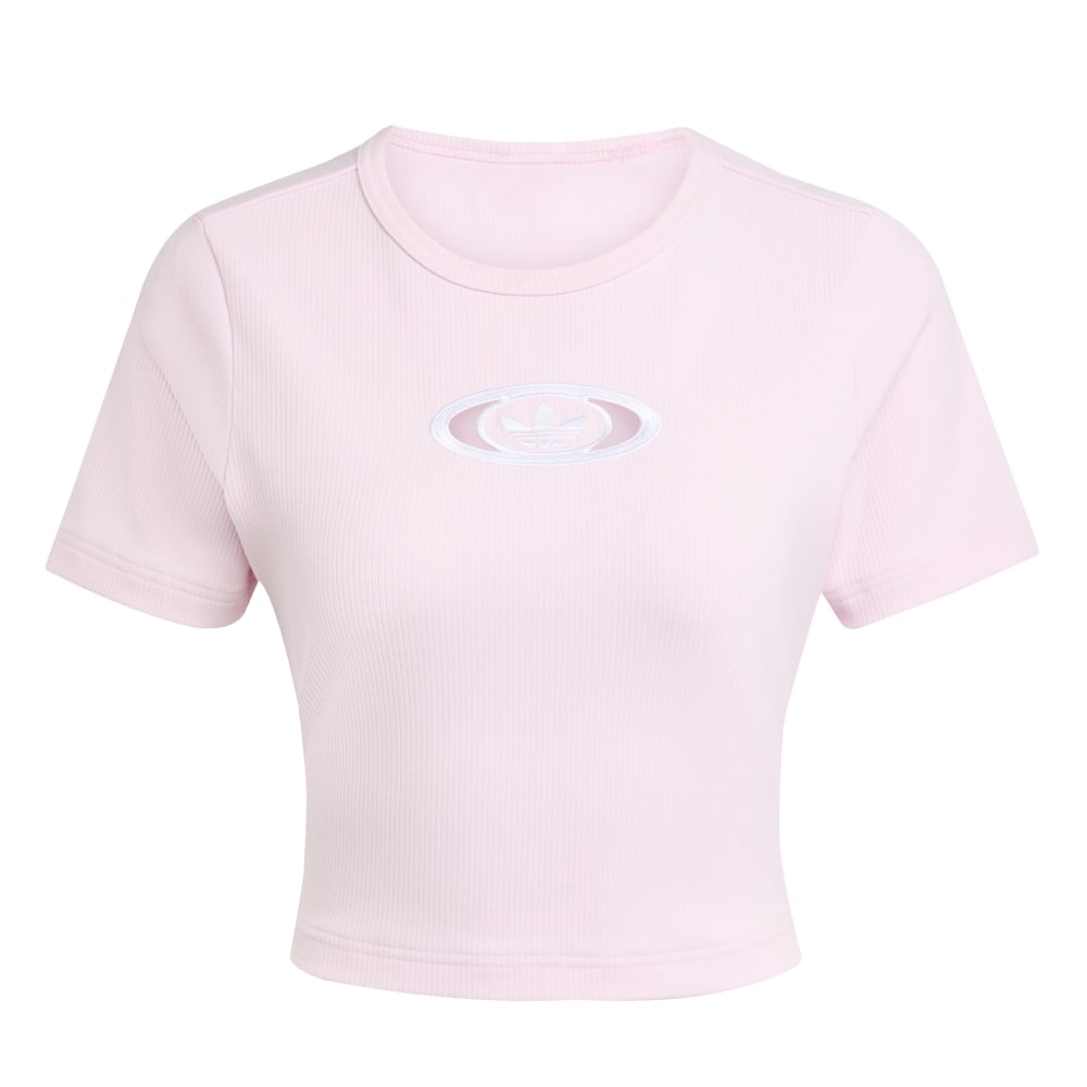 Originals Ca pus 2000 Back Cut Out Rib Tshirt Pink
