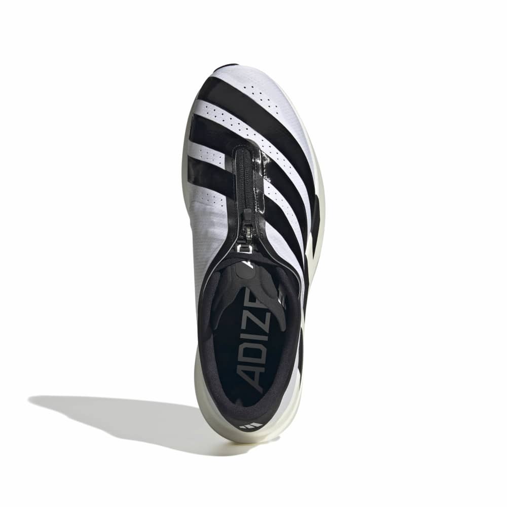Adizero Evo SL Zip White Black Sneakers
