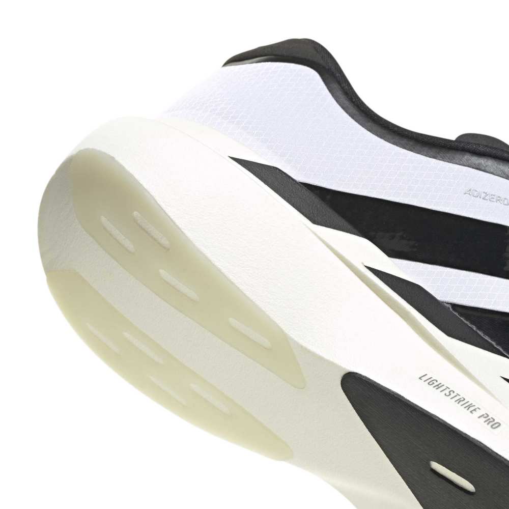 Adizero Evo SL Zip White Black Sneakers