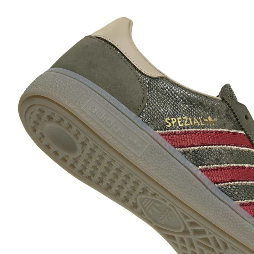 Handball Spezial Olive Strata/Team Victory Red Sneakers