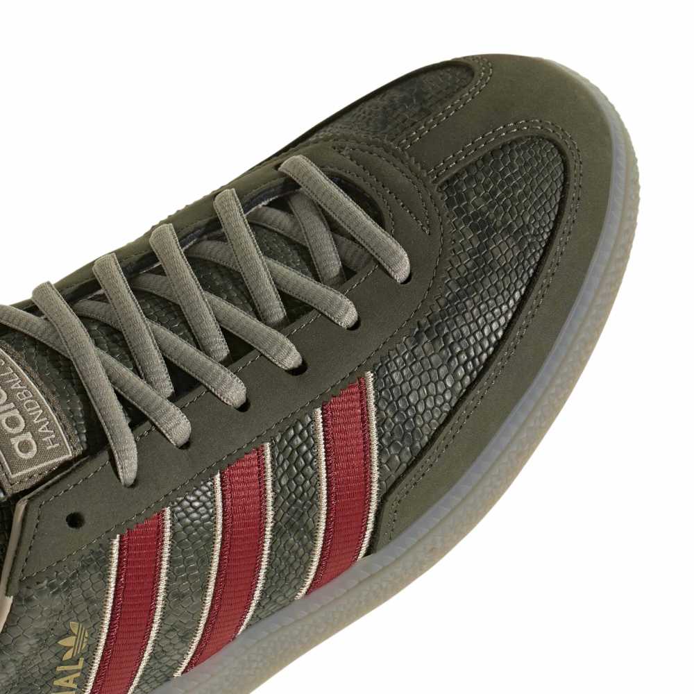 Handball Spezial Olive Strata/Team Victory Red Sneakers
