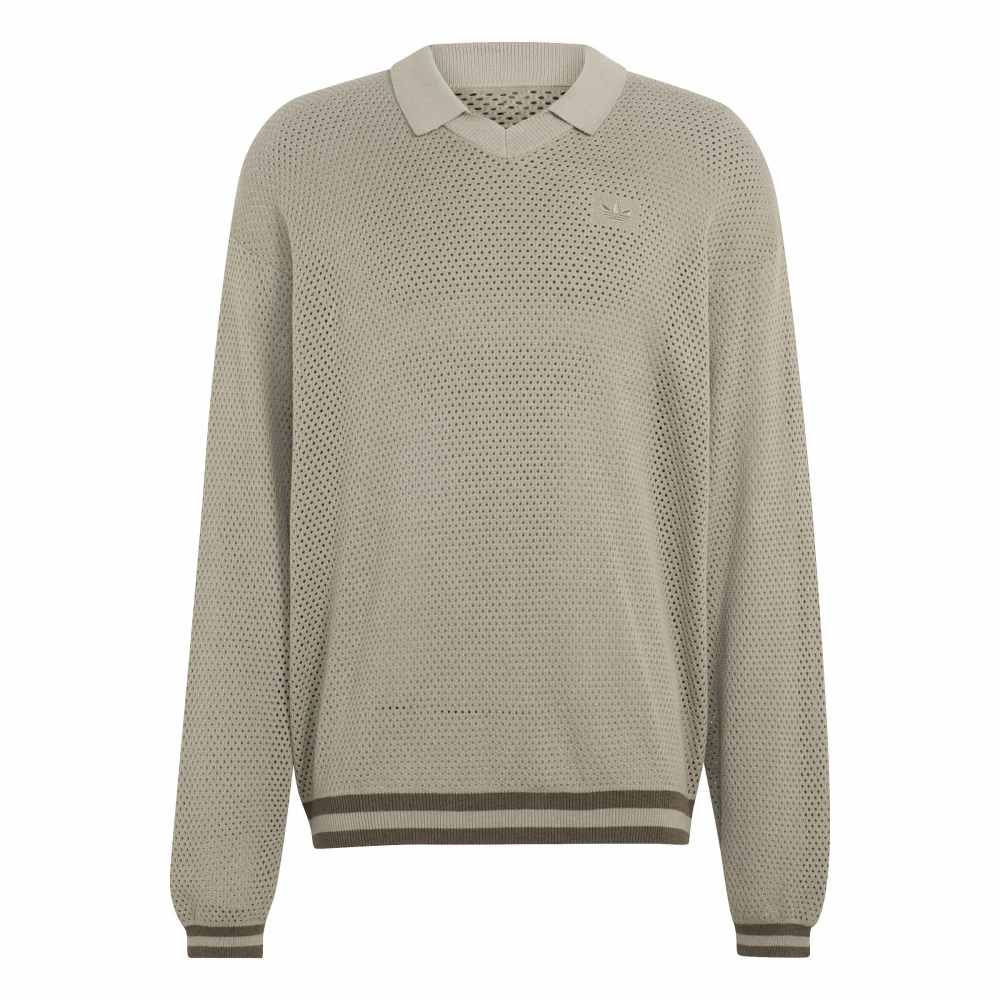 Knit Long Sleeve Jersey Grey