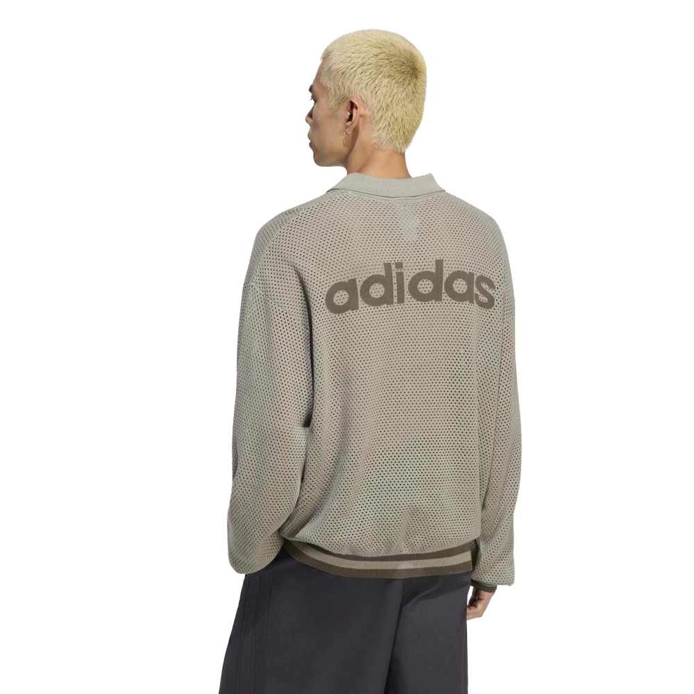 Knit Long Sleeve Jersey Grey