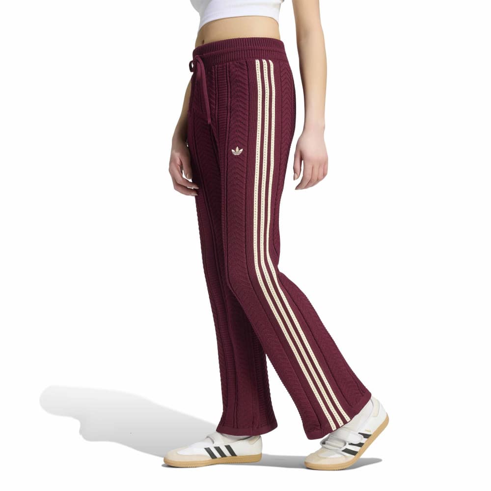 SST Wide Leg Track Pants Brown