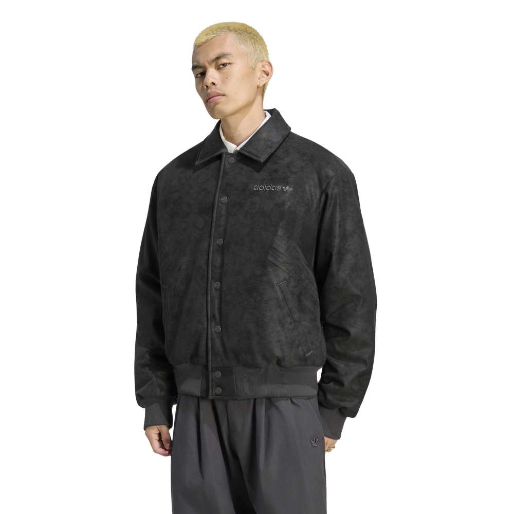 PLEATHER Jacket Black