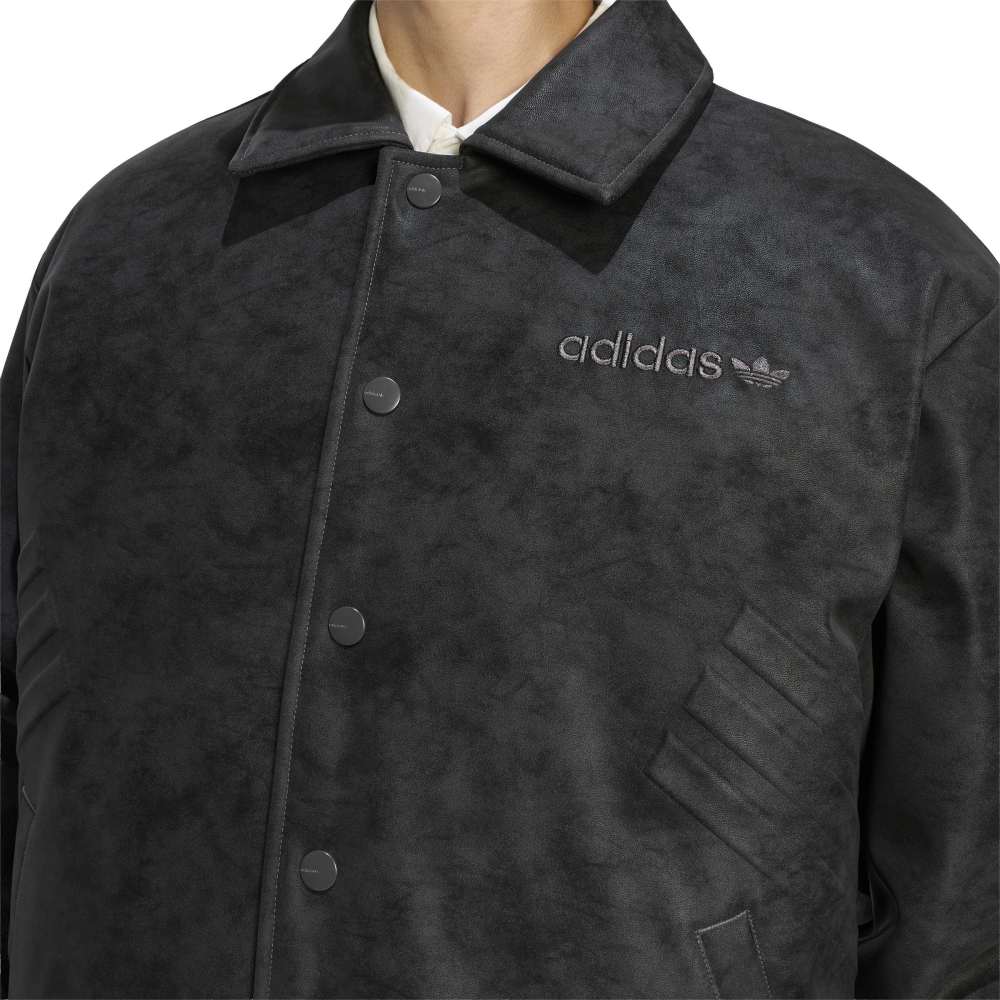 PLEATHER Jacket Black