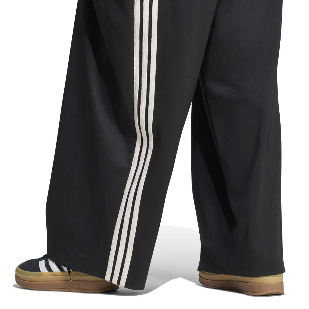 Pleated Track Pant Black