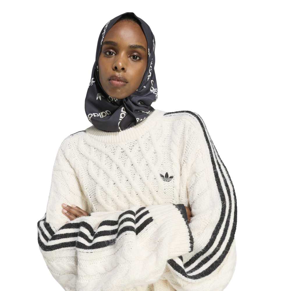 Cableknit Sweat White