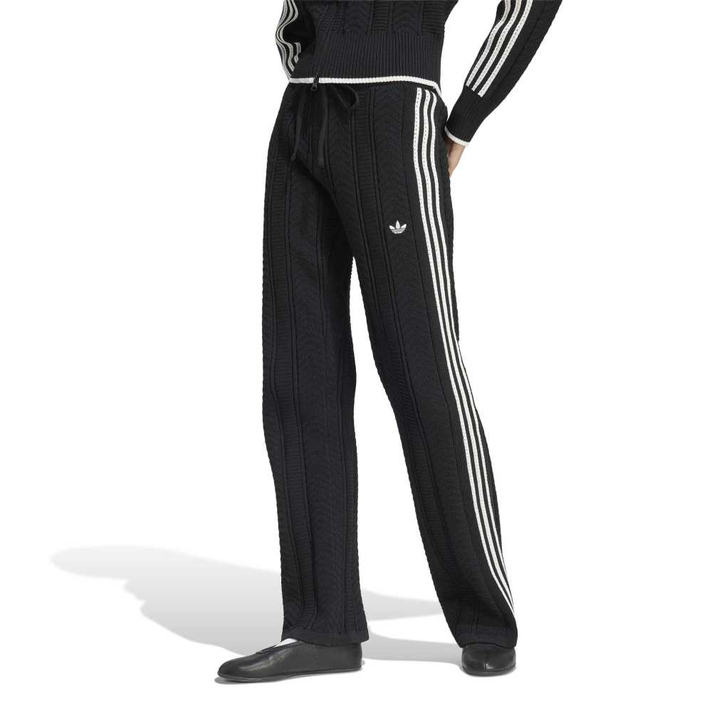 SST Wide Leg Track Pants Black