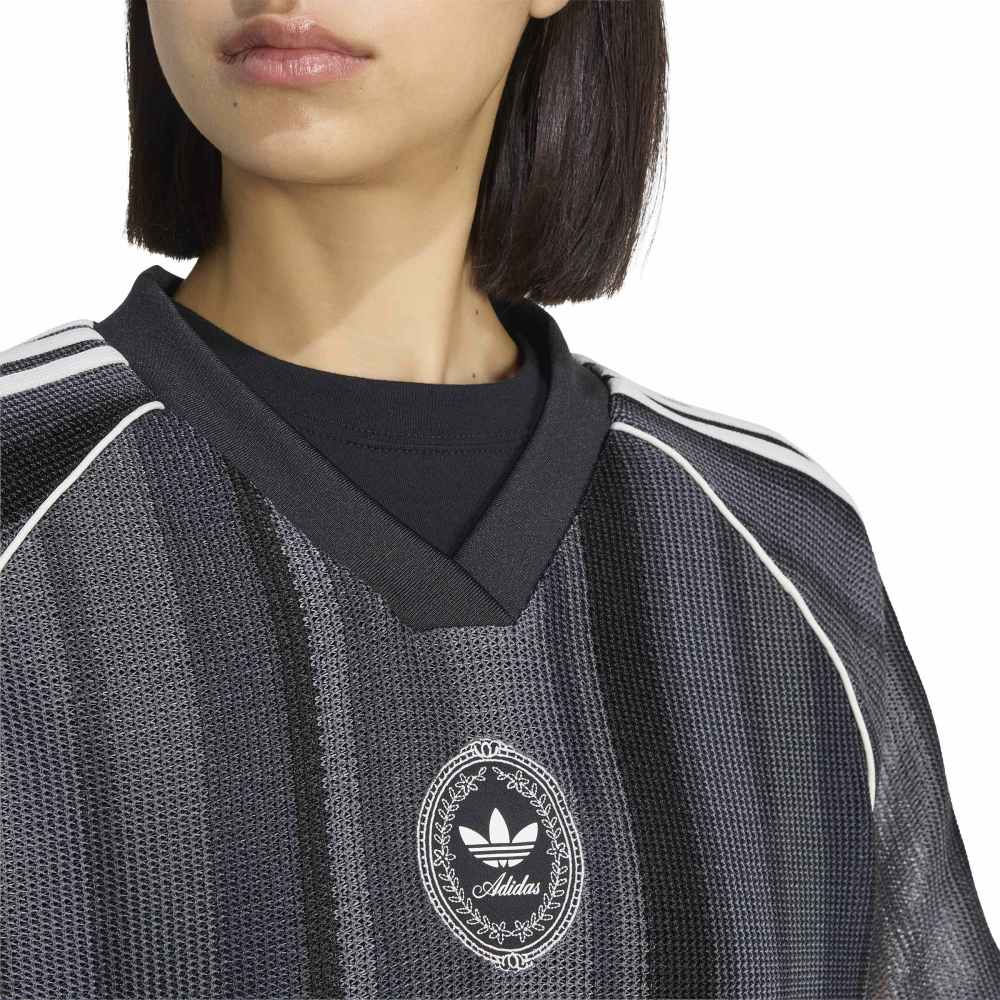 Originals Summer Glow Knitted Oversized Jersey Black