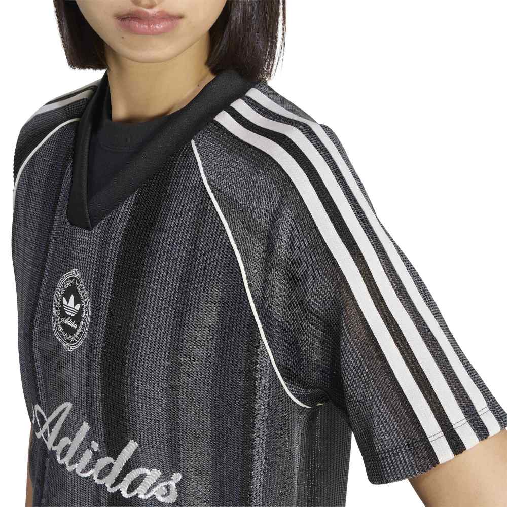 Originals Summer Glow Knitted Oversized Jersey Black