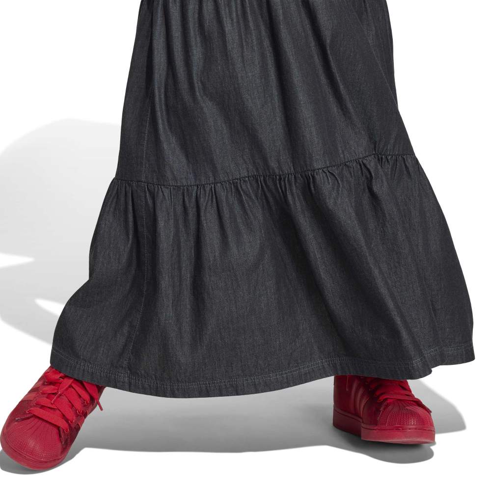 Originals Summer Glow Denim Skirt Black