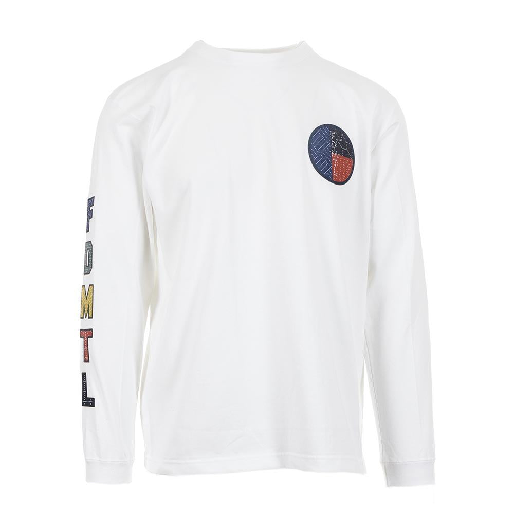 CIRCLE SASHIKO LOGO L/S TEE