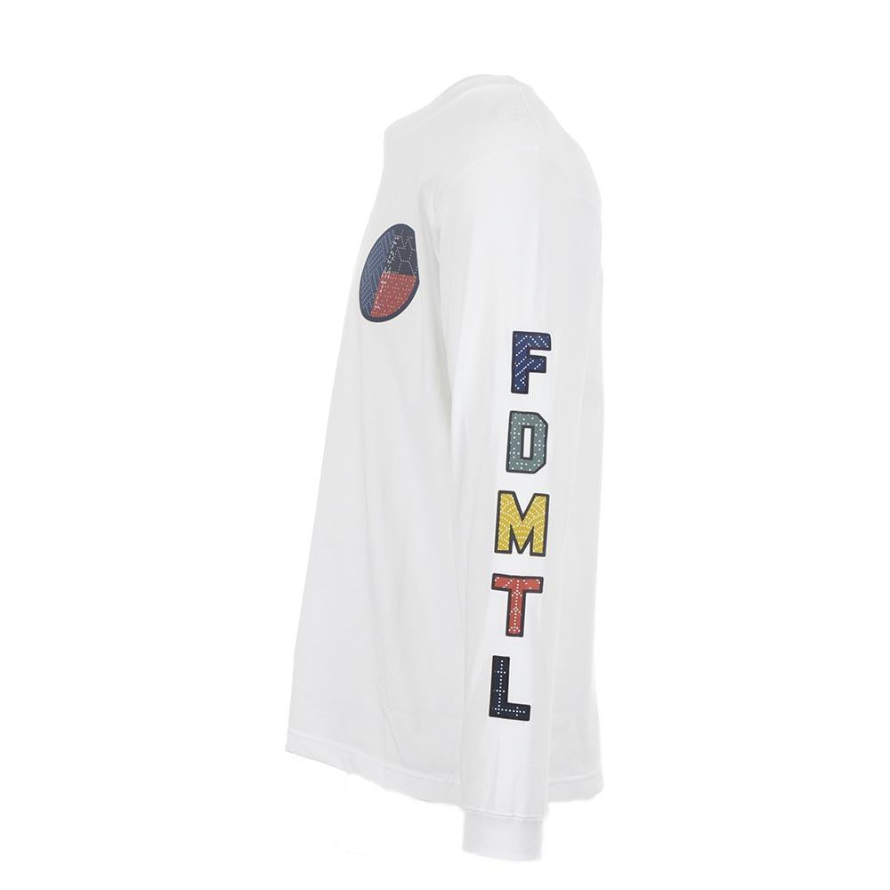 CIRCLE SASHIKO LOGO L/S TEE
