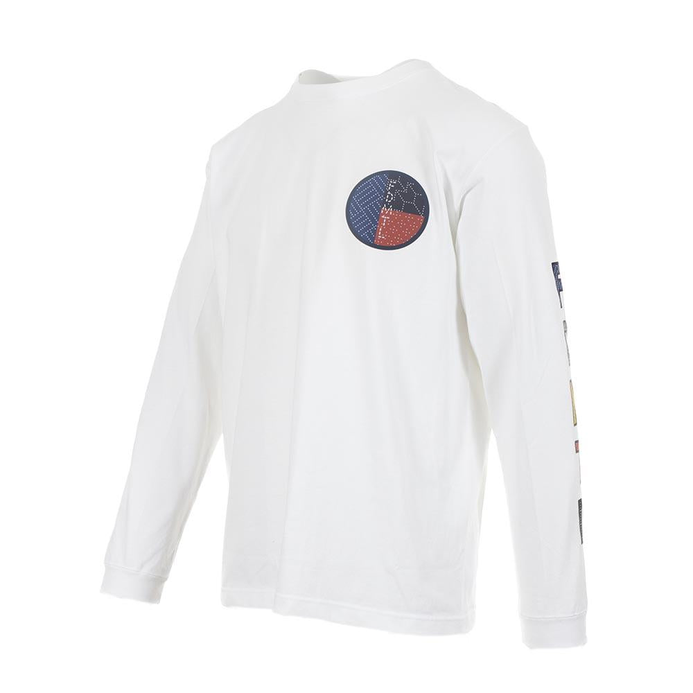 CIRCLE SASHIKO LOGO L/S TEE