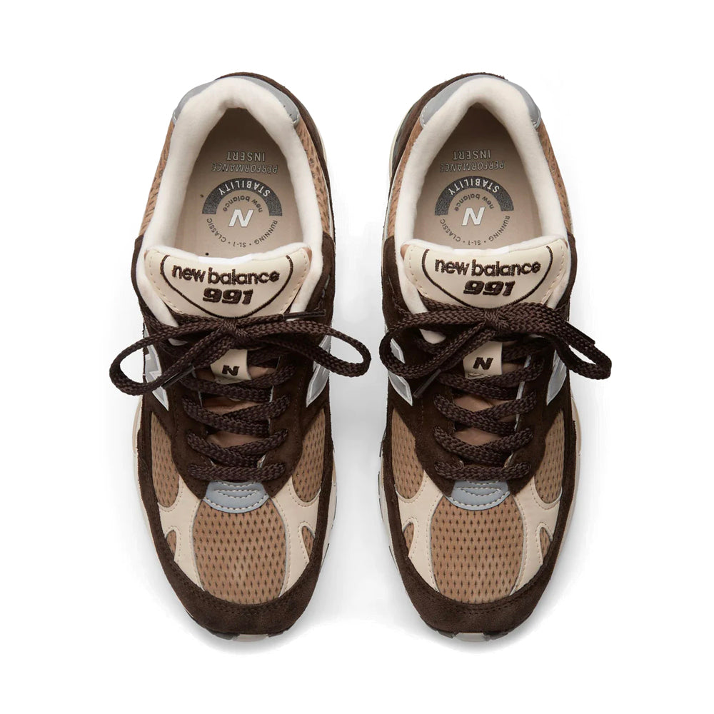 New Balance 991 Delicioso Silver Mink
