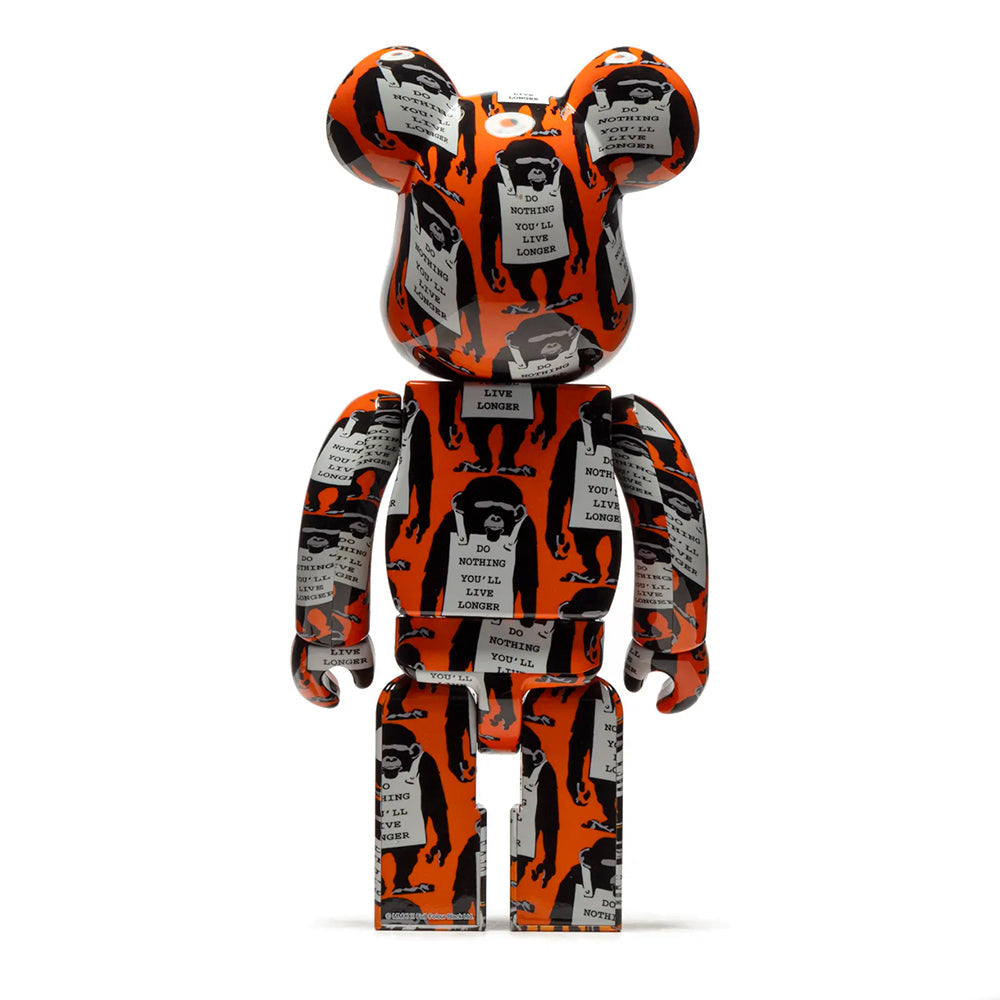 BEARBRICK 1000% MONKEY SIGN
