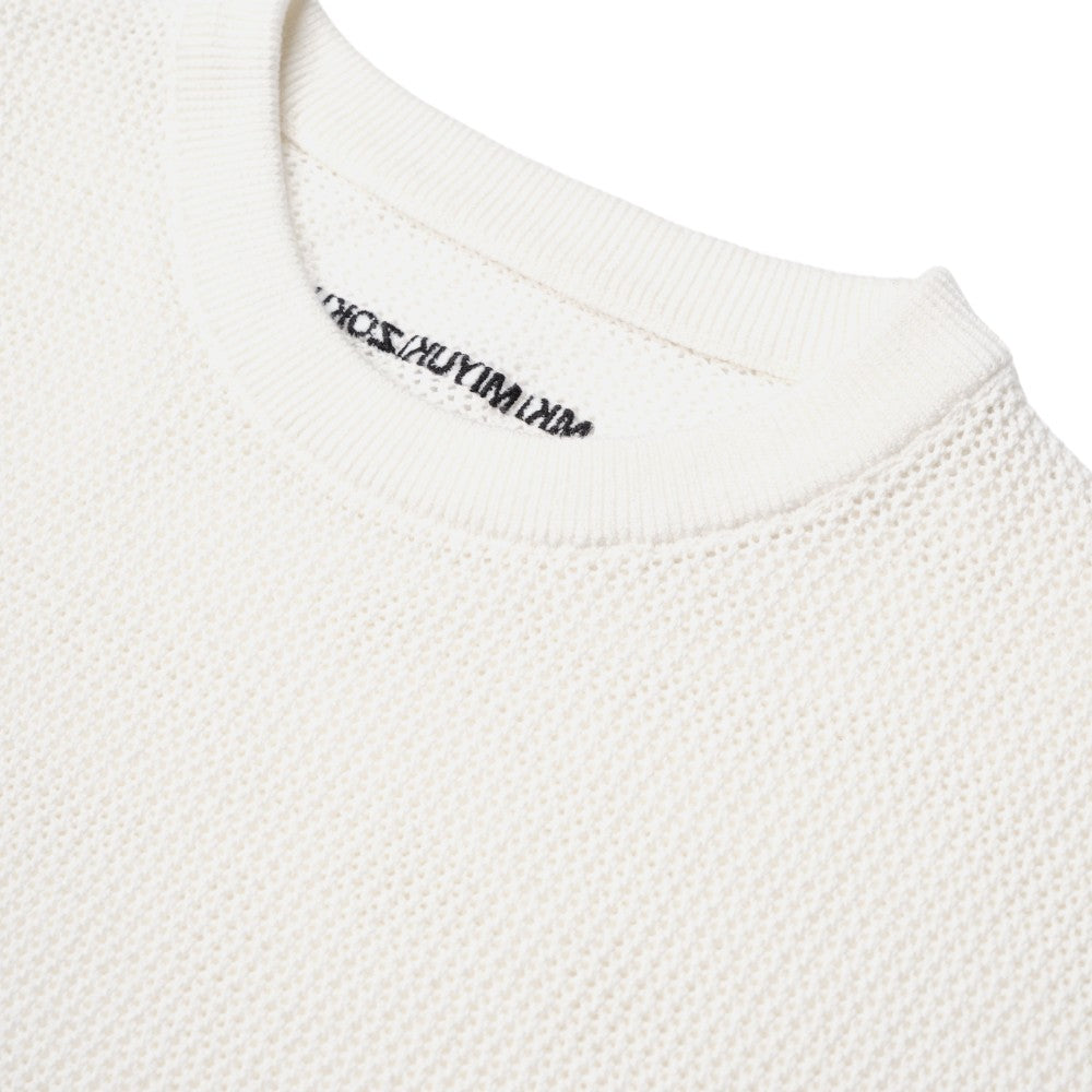 Loose Gauge Vest White