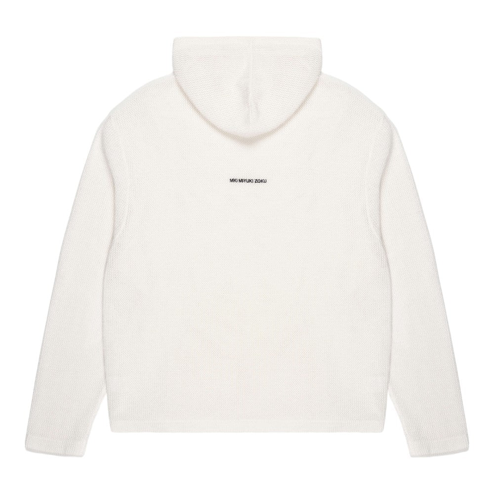 Loose Gauge Hoodie White