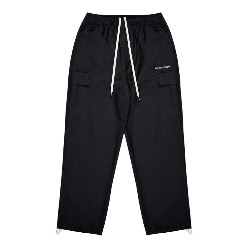 Ripstop Cargo Trousers Black