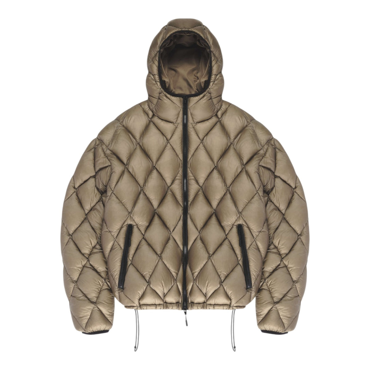 Trans ucent Diamond Bubb e Jacket