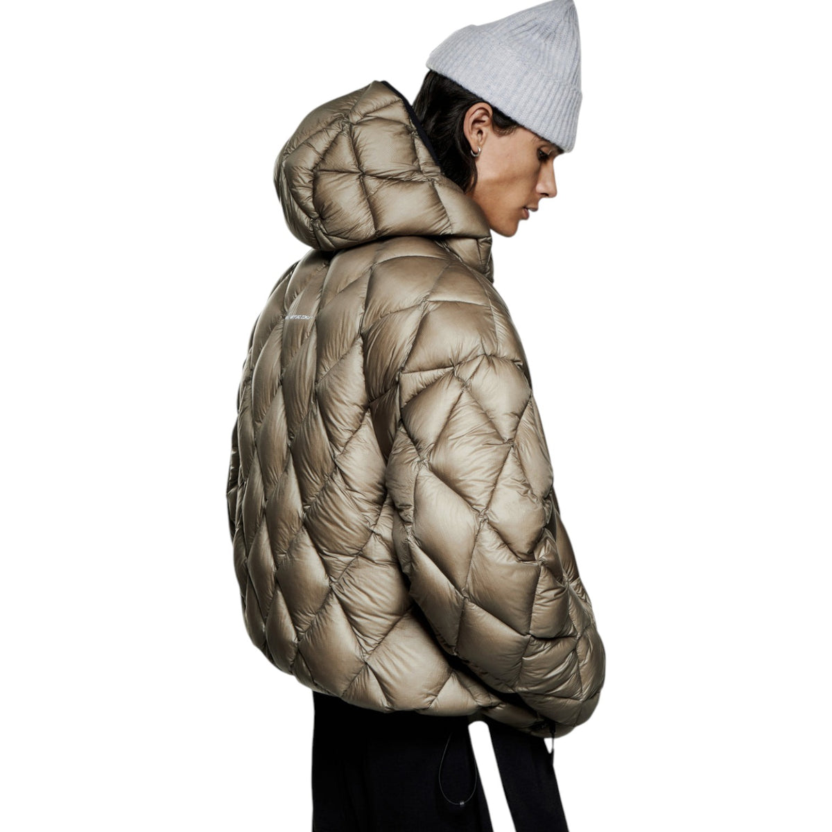 Trans ucent Diamond Bubb e Jacket
