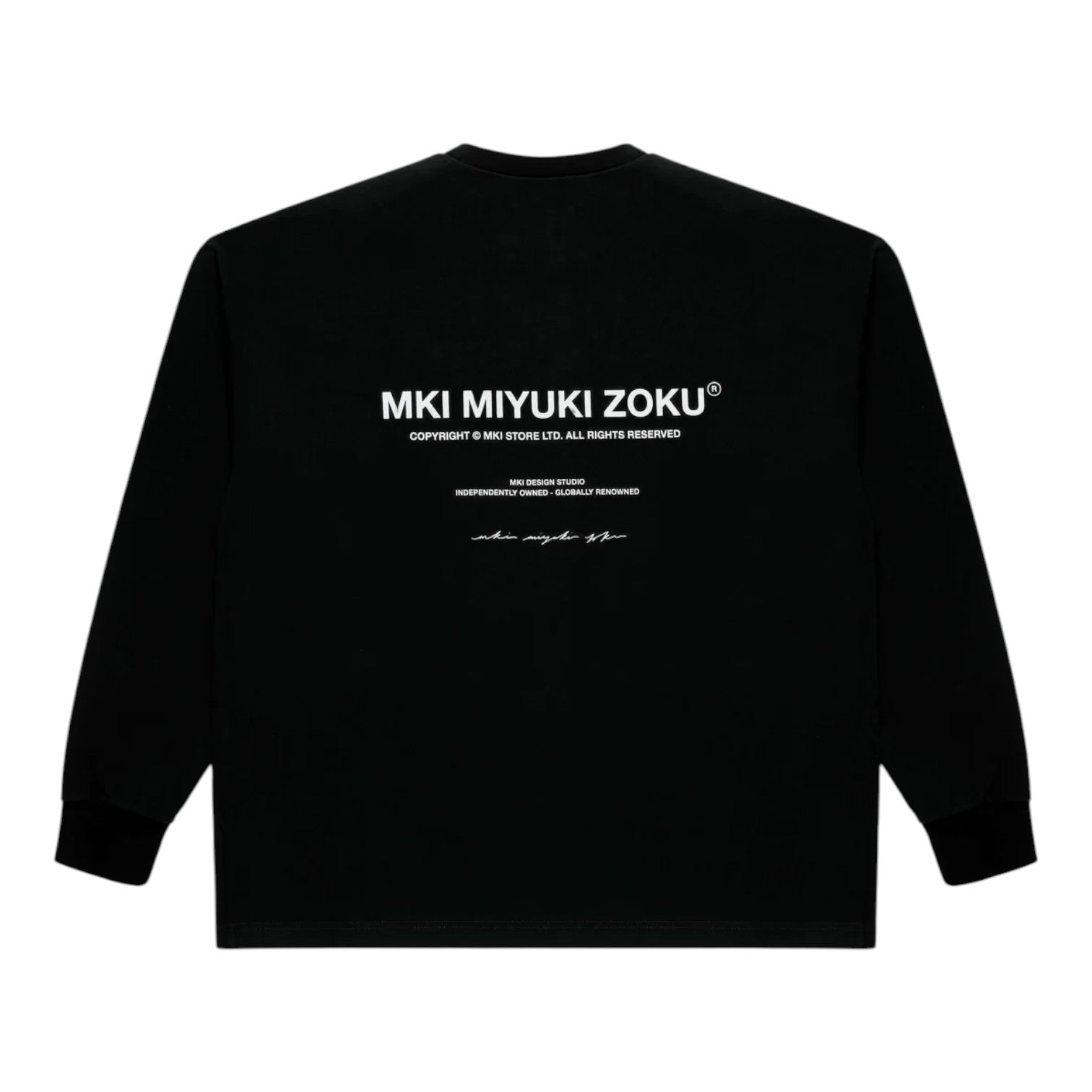 Design Studio Long Sleeve T-Shirt Black