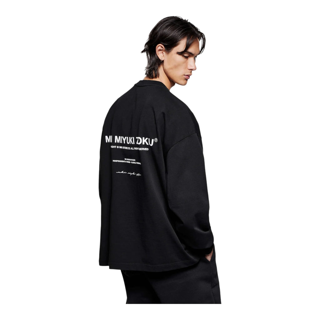 Design Studio Long Sleeve T-Shirt Black