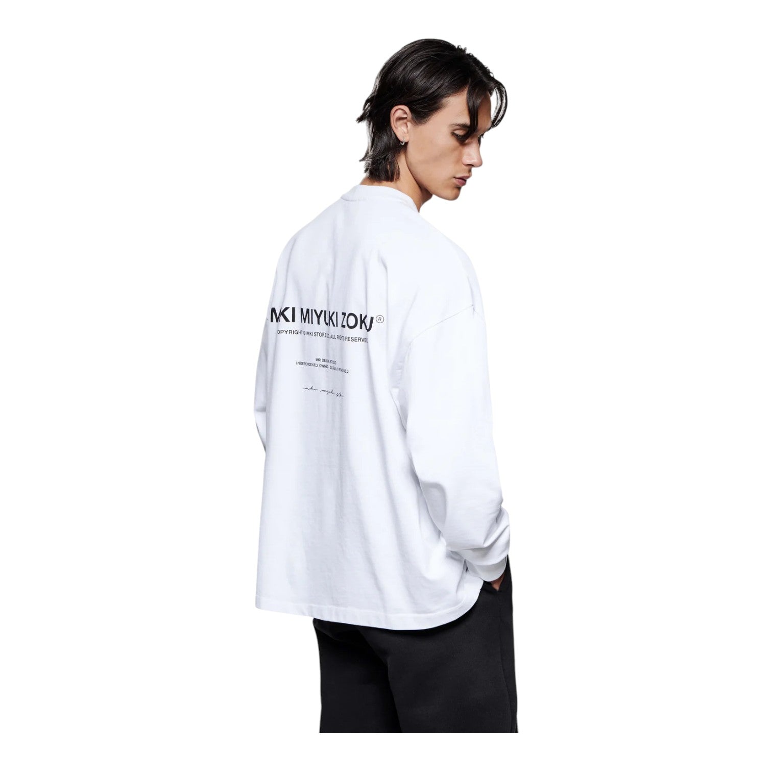 Design Studio Long Sleeve T-Shirt White