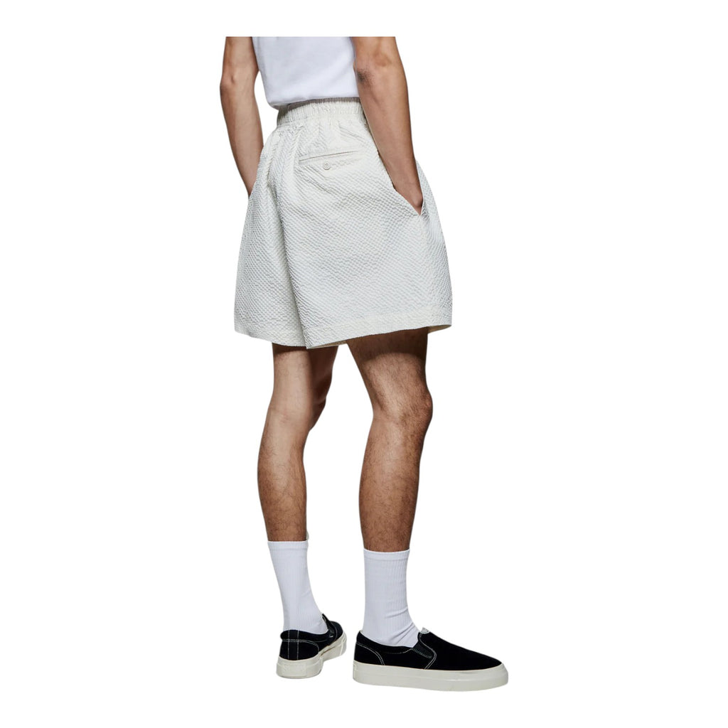 Seersucker Shorts Bone