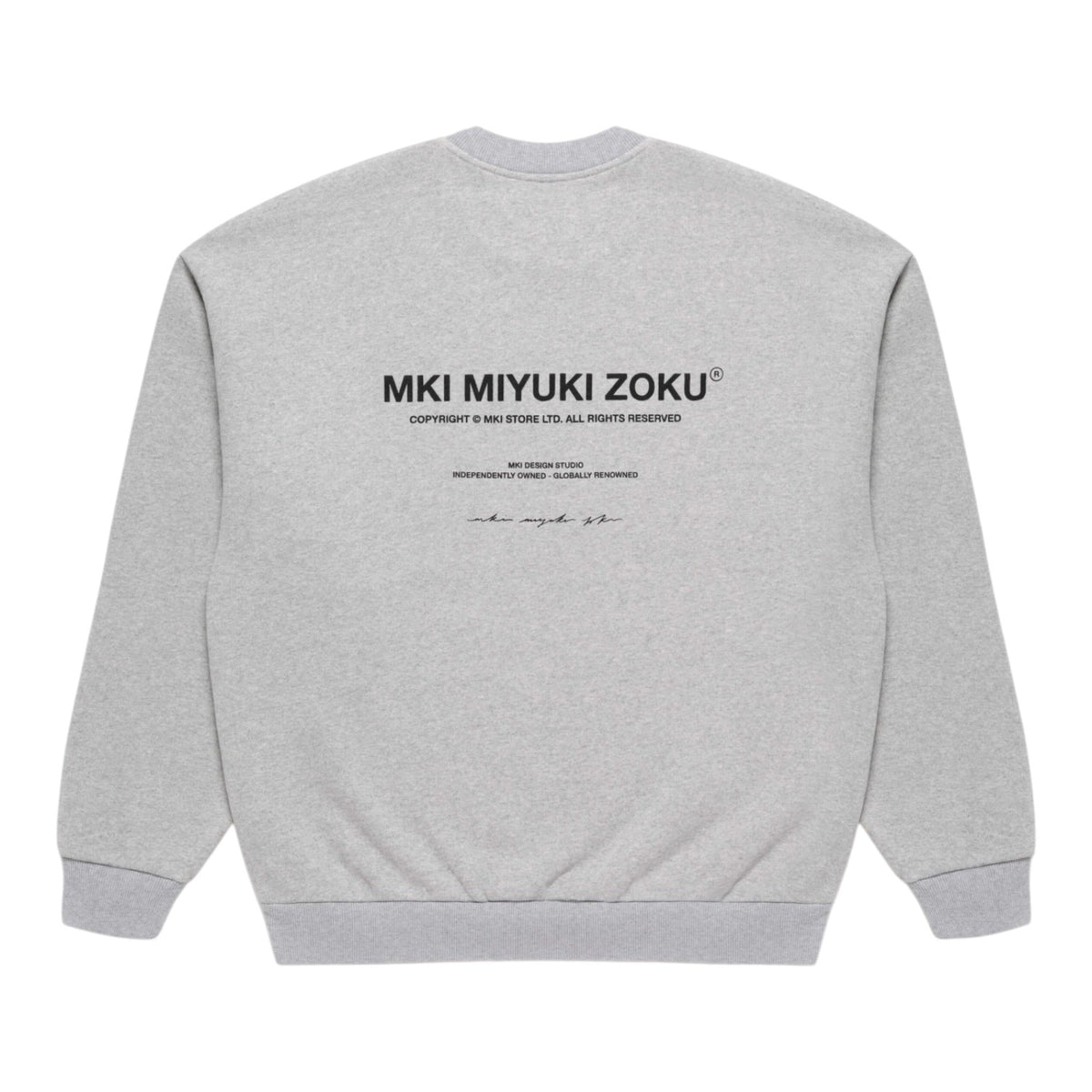 DESIGN STUDIO CREWNECK SWEAT GREY