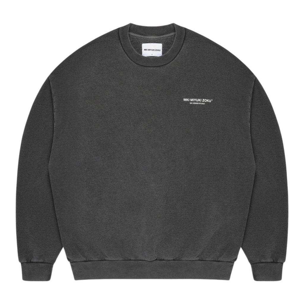 DESIGN STUDIO CREWNECK SWEAT PIGMENT BLACK
