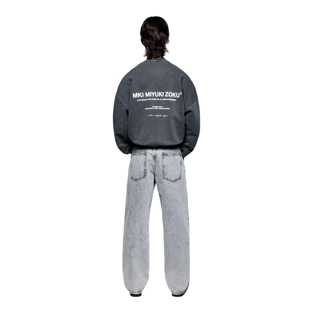 DESIGN STUDIO CREWNECK SWEAT PIGMENT BLACK