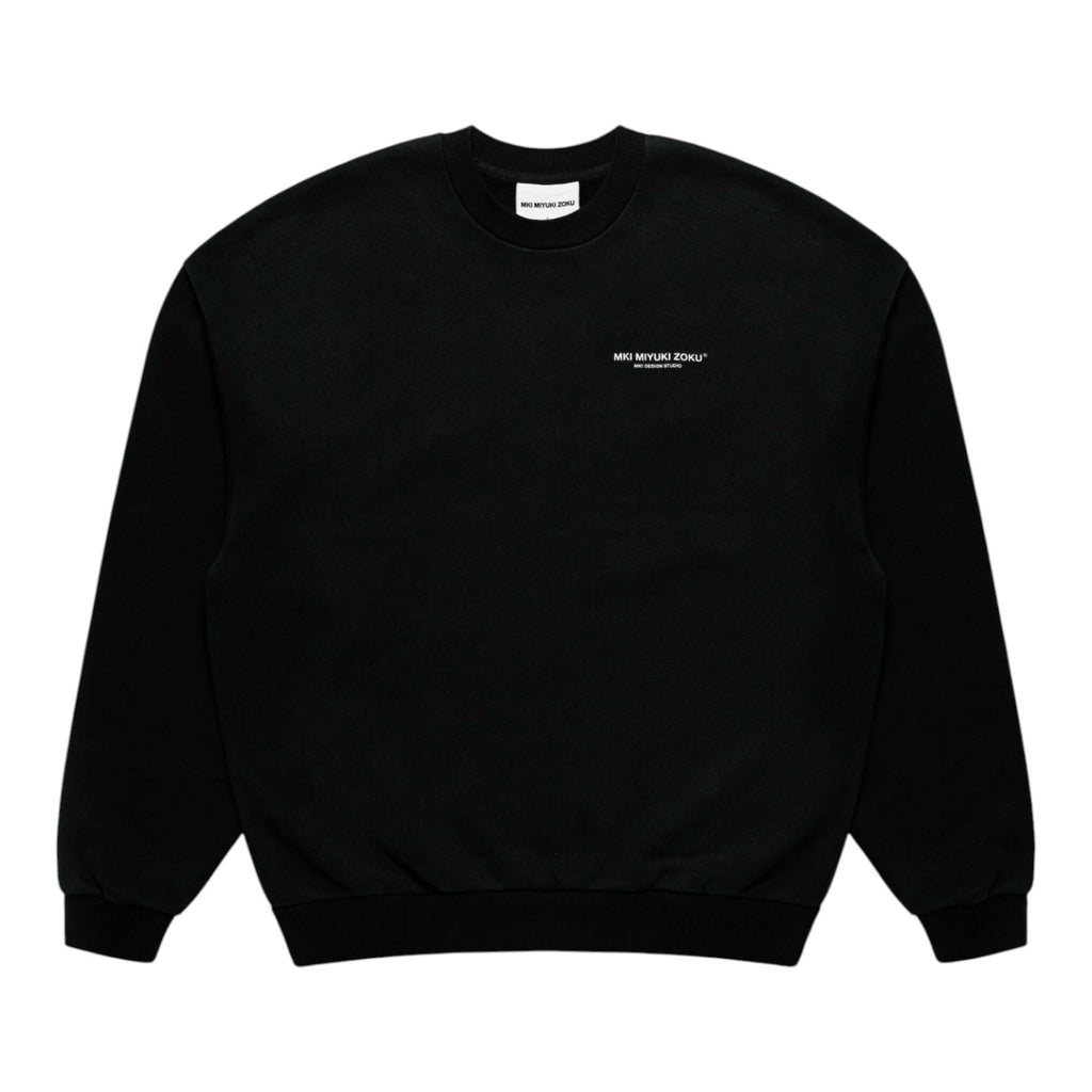 DESIGN STUDIO CREWNECK SWEAT BLACK