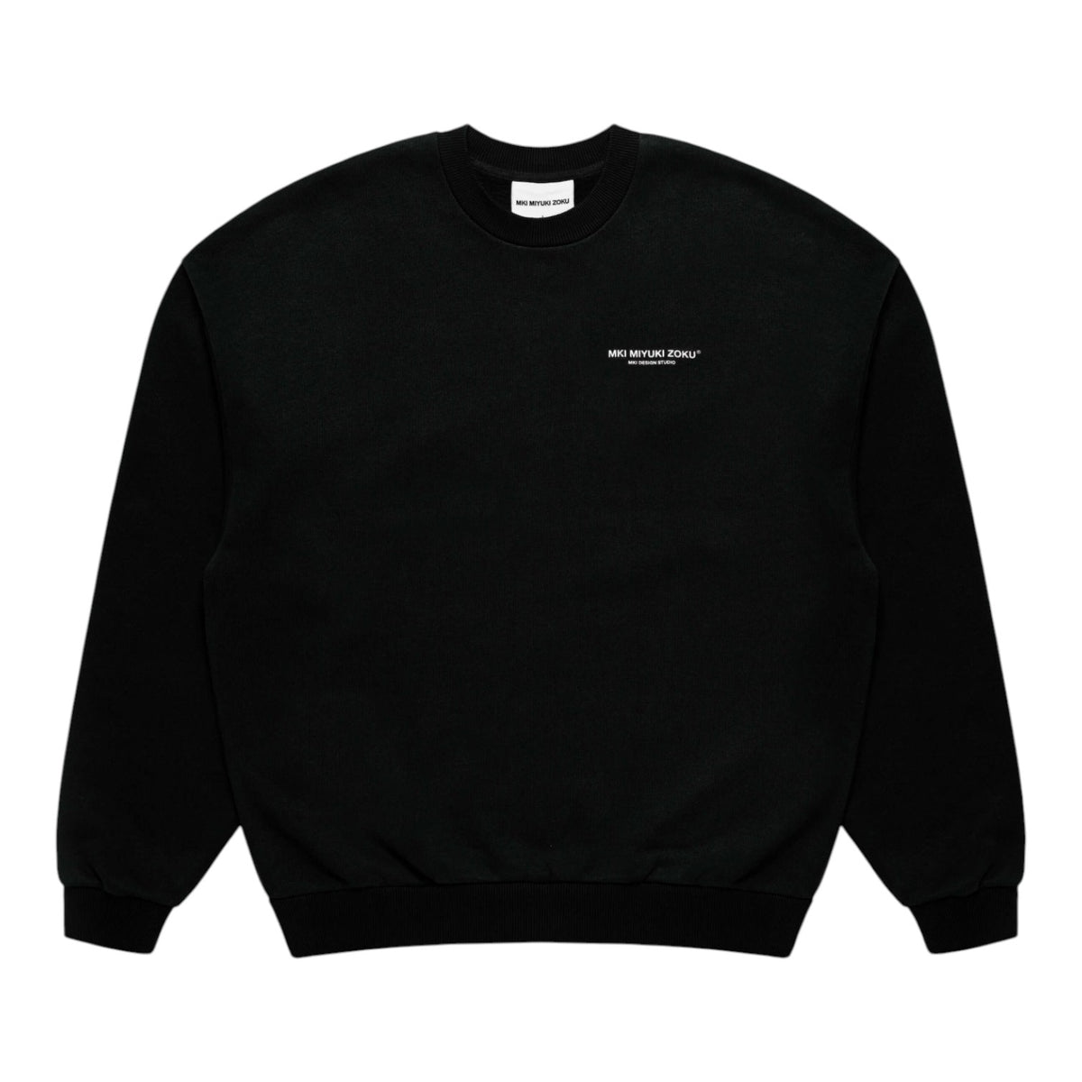 DESIGN STUDIO CREWNECK SWEAT BLACK
