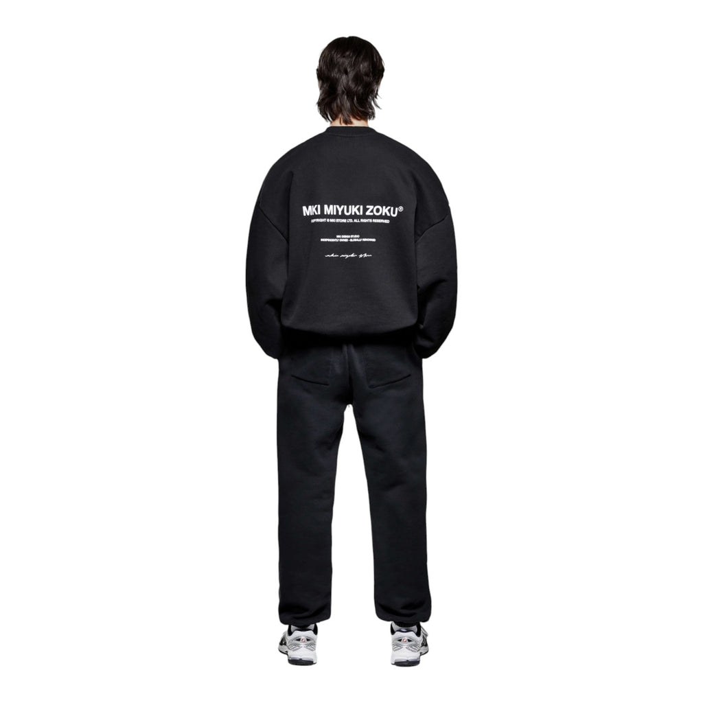 DESIGN STUDIO CREWNECK SWEAT BLACK