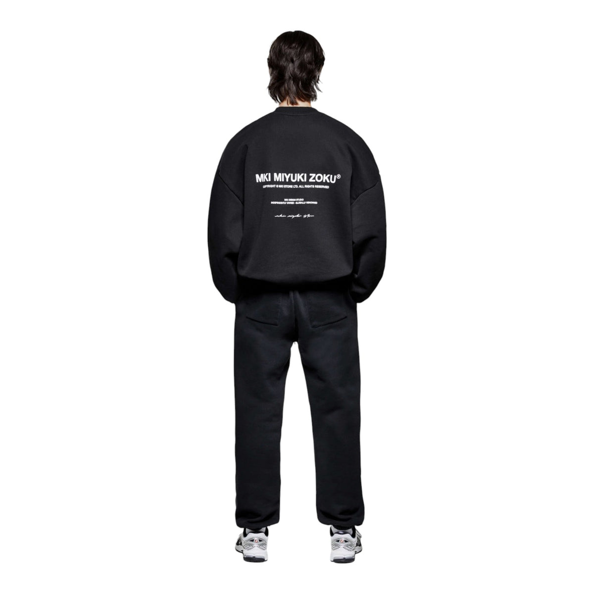 DESIGN STUDIO CREWNECK SWEAT BLACK