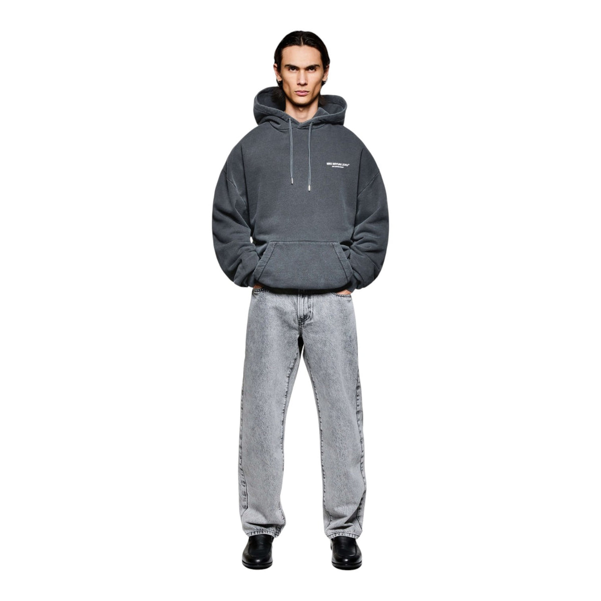 DESIGN STUDIO HOODY PIGMENT BLACK
