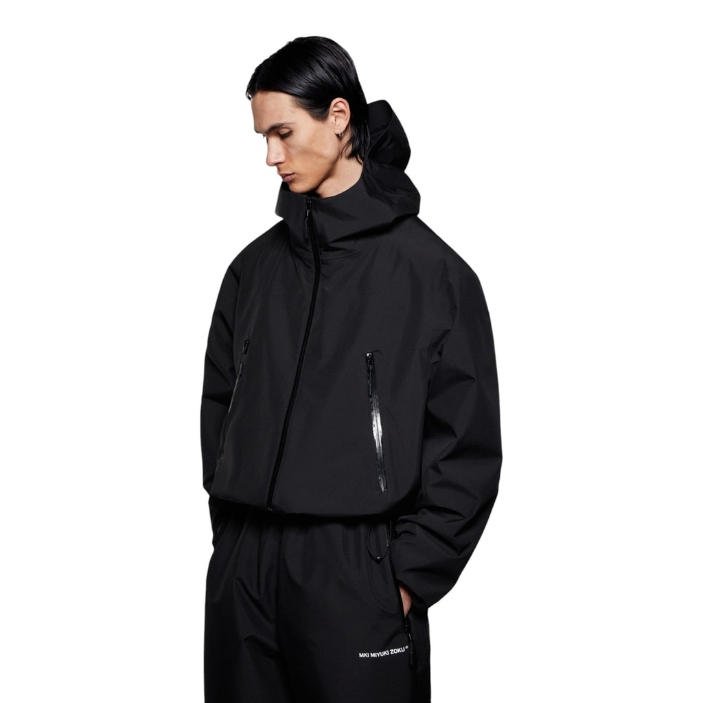 V3 SHELL HOODED JACKET BLACK