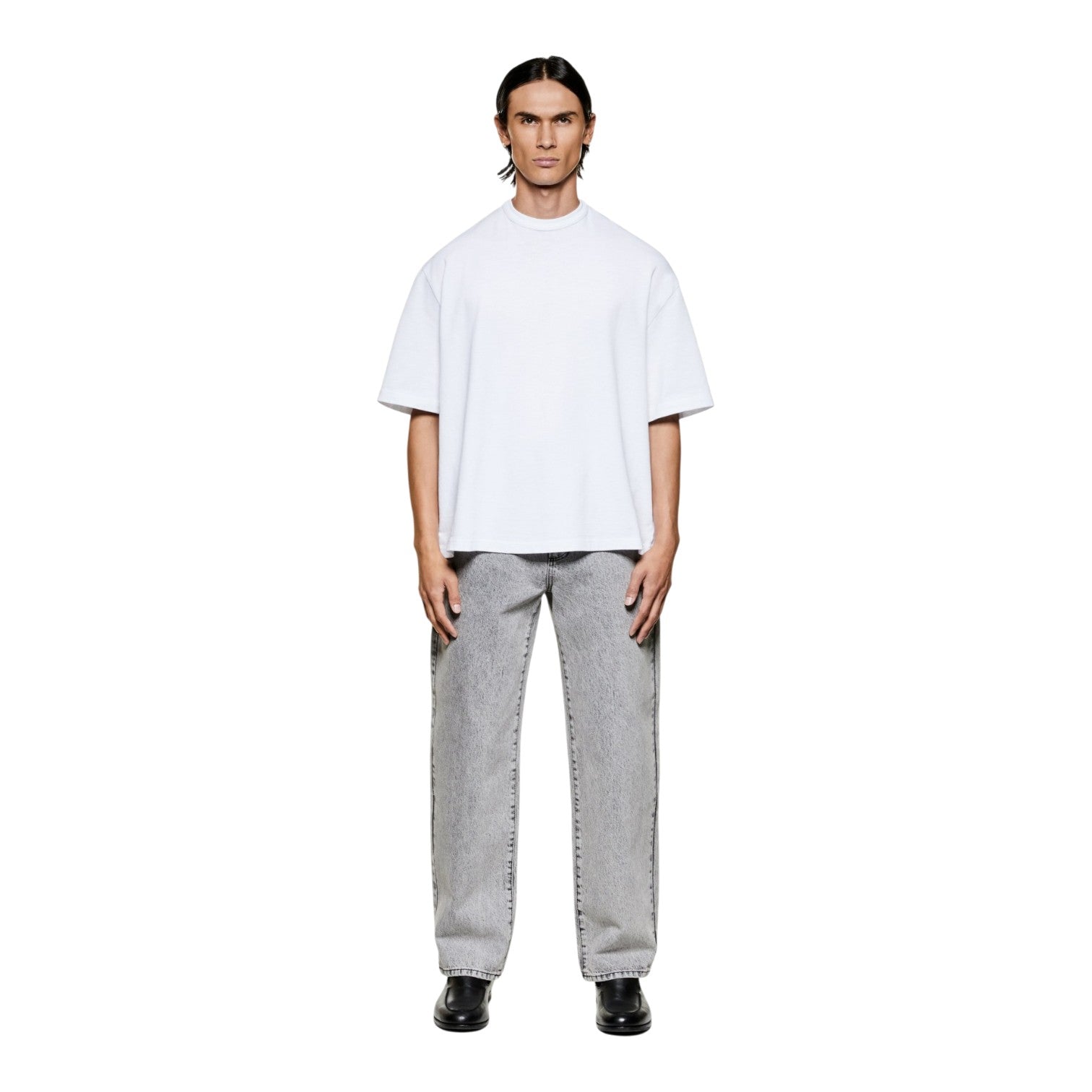 220 Gsm Slub T-Shirt White