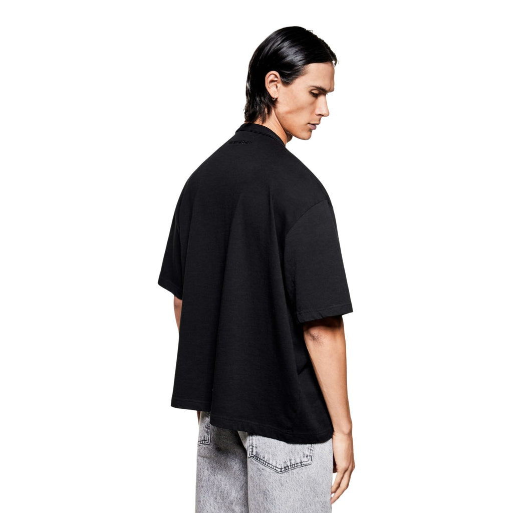 220 Gsm Slub T-Shirt Black