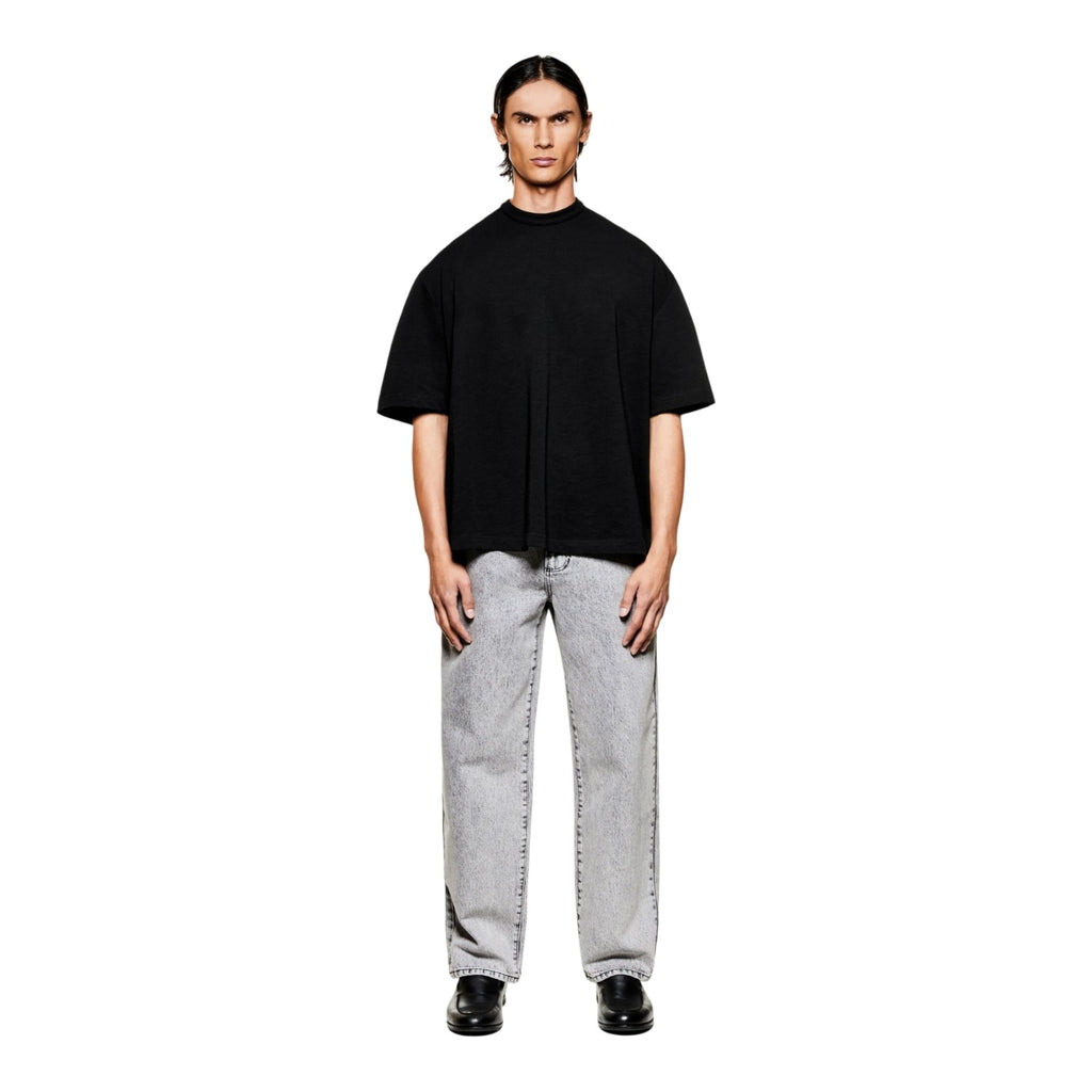 220 Gsm Slub T-Shirt Black